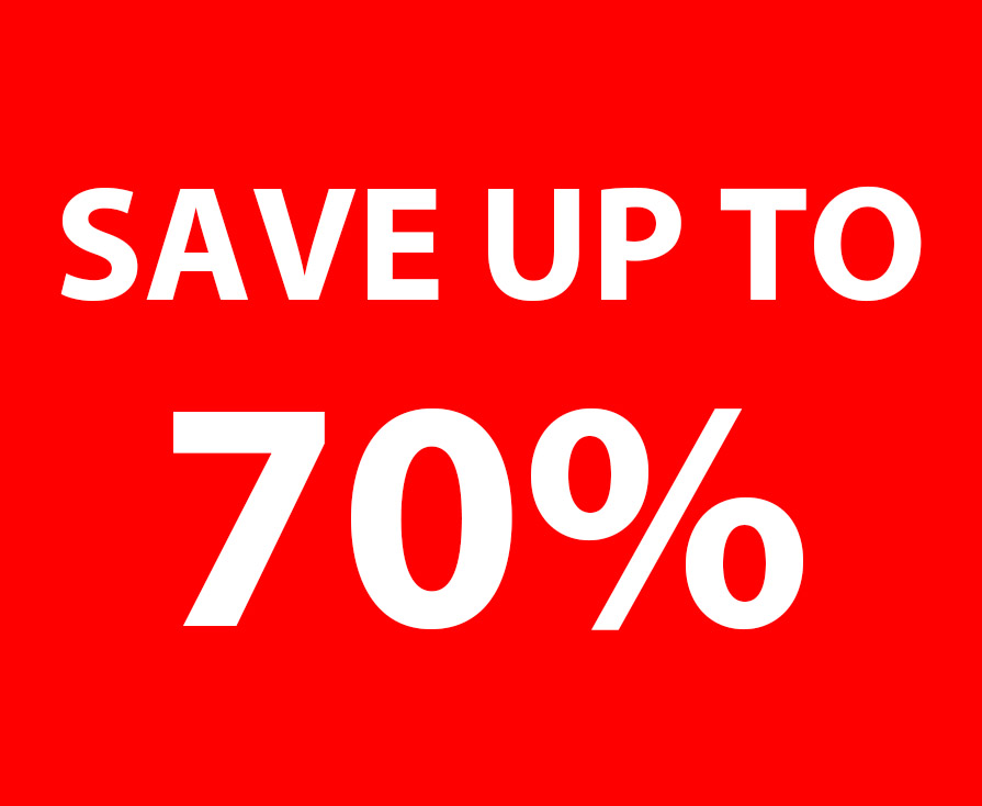 Clearance - Save up to 70%