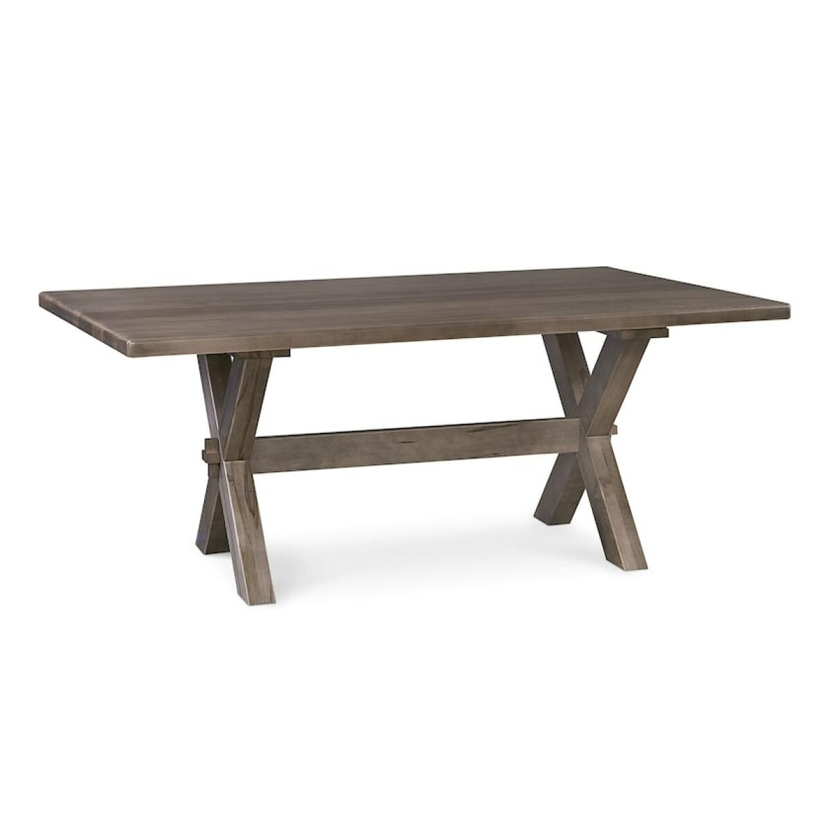 Benchmade Crossbuck Maple Dining Table Dining Tables Bassett Furniture 13