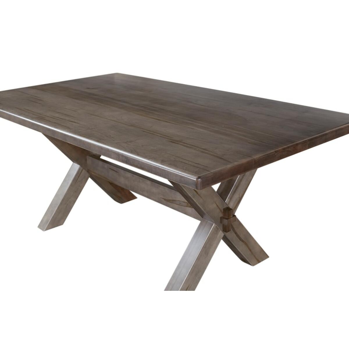 Benchmade Crossbuck Maple Dining Table Dining Tables Bassett Furniture 16