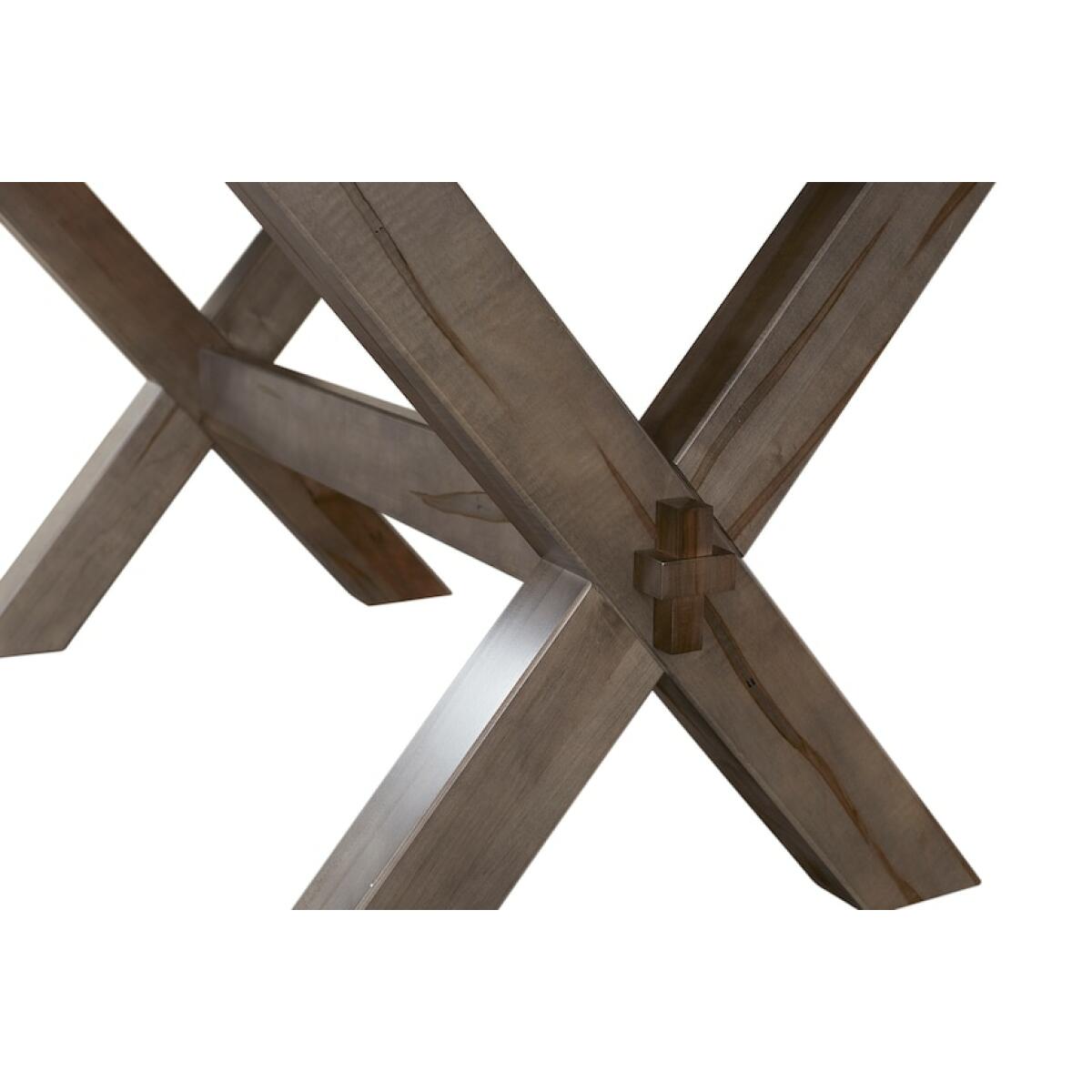 Benchmade Crossbuck Maple Dining Table Dining Tables Bassett Furniture 17