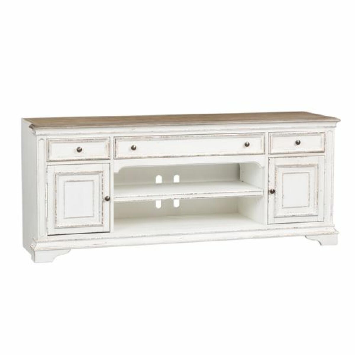 Magnolia Manor Entertainment TV Stand Entertainment Stands Liberty Furniture 10