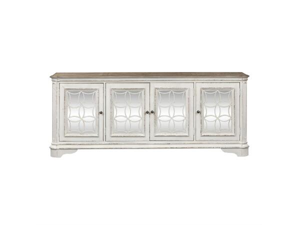 Magnolia Manor 84″ TV Stand Entertainment Stands Liberty Furniture