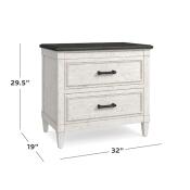 Bella Stone Top Nightstand - Image 3