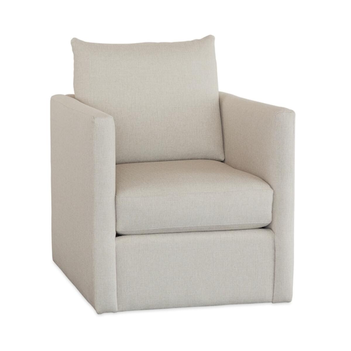Beckham Swivel Chair Chairs Bassett Furniture 8