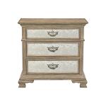 Campania 3 Drawer Nightstand