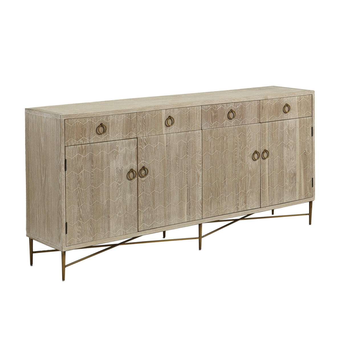 Emiko Four Drawer Server Dining Storage Furniture Classics 10