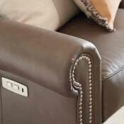 Benchmade Reclining Motion Leather Sofa - Image 4