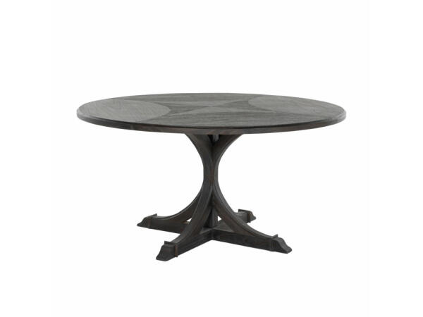 Adams Round Dining Table – Dark Dining Tables Gabby 10