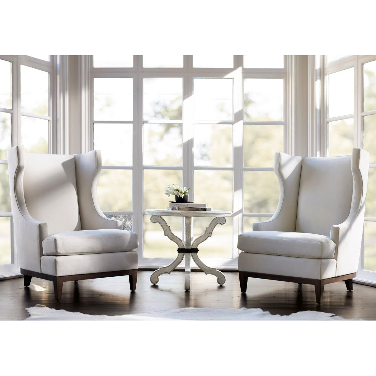 Mirabelle Round Side Table Chairside Tables Bernhardt 13