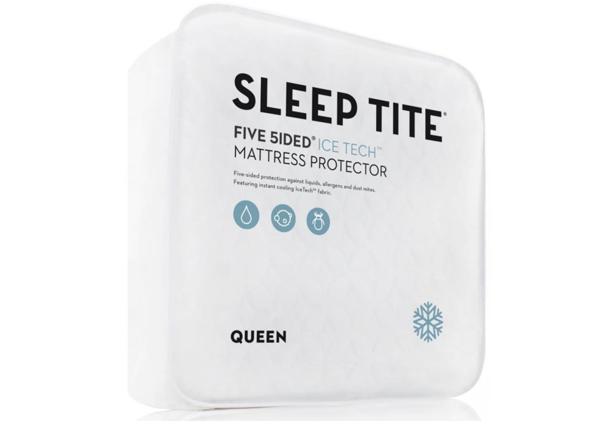 Queen Five 5ided Icetech Mattress Protector Mattress Protectors Malouf 13