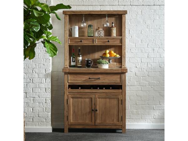 Dining Room Server-Concrete Top with Hutch - Image 4