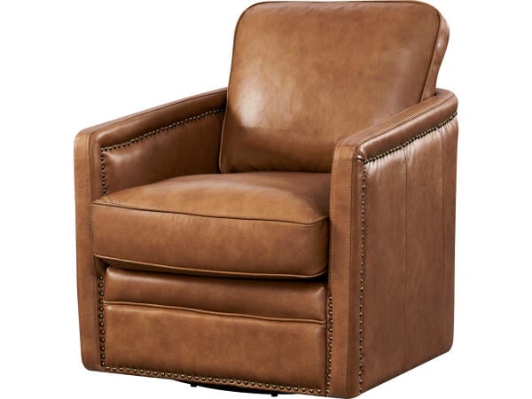 Alto Swivel Chair Camel Chairs Leather Italia