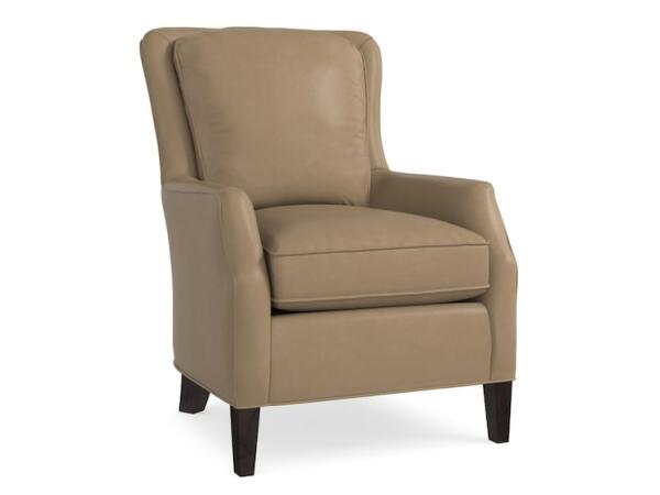 Kent Leather Accent Chair Chairs Bassett Furniture