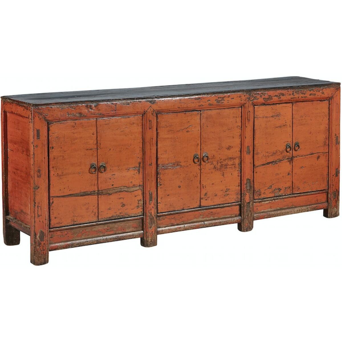 Large Antique Amber Sideboard 20-306 Entertainment Stands Furniture Classics 11