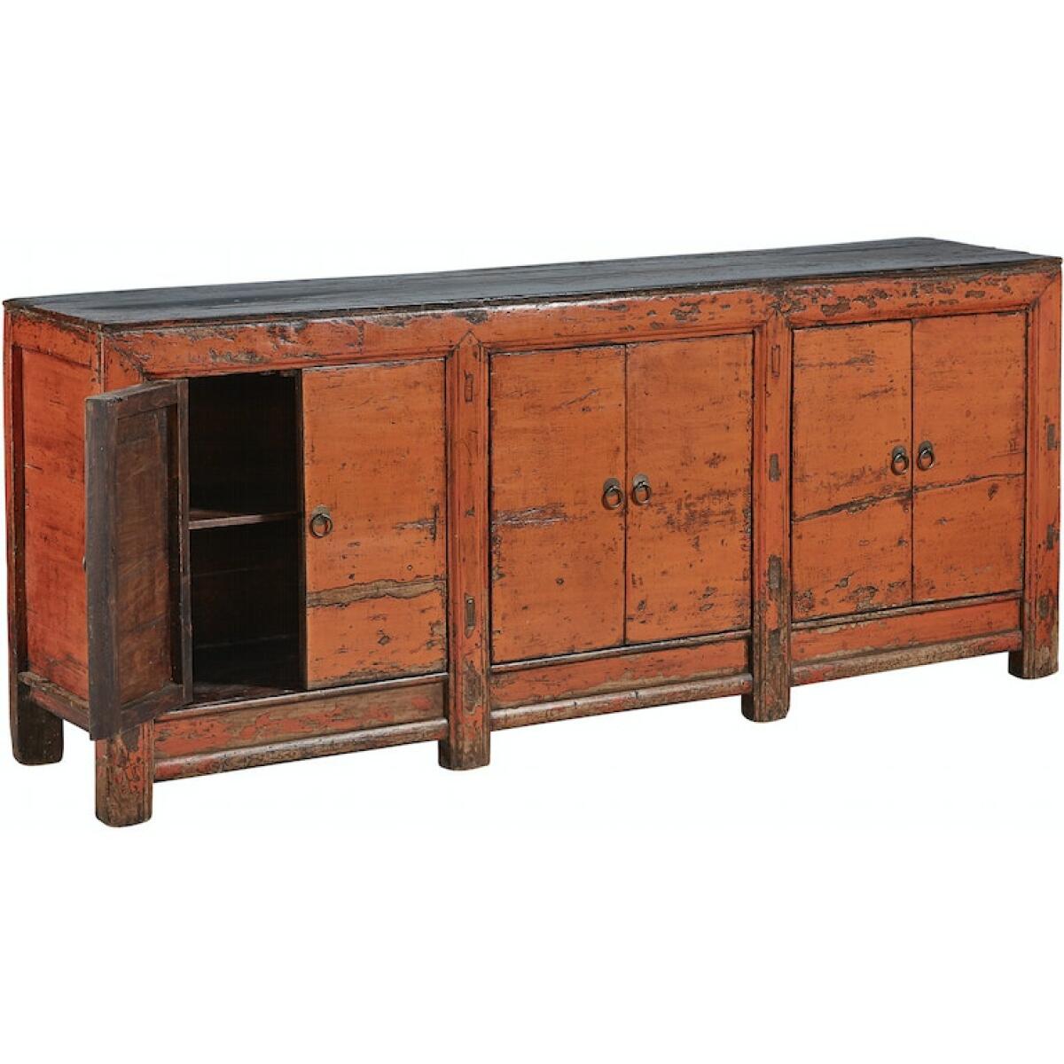 Large Antique Amber Sideboard 20-306 Entertainment Stands Furniture Classics 12
