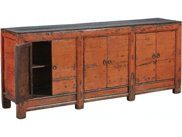 Large Antique Amber Sideboard 20-306 Entertainment Stands Furniture Classics 16