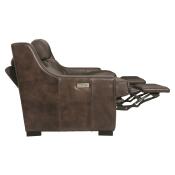 Germain Leather Power Motion Sofa - Image 3