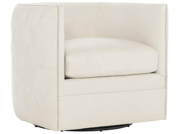Palazzo Leather Swivel Chair 212SLFO Chairs Bernhardt