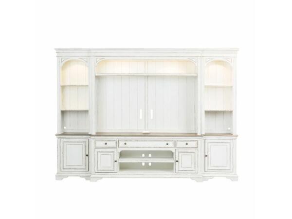 Magnolia Manor Entertainment Center with Piers Entertainment Stands Liberty Furniture