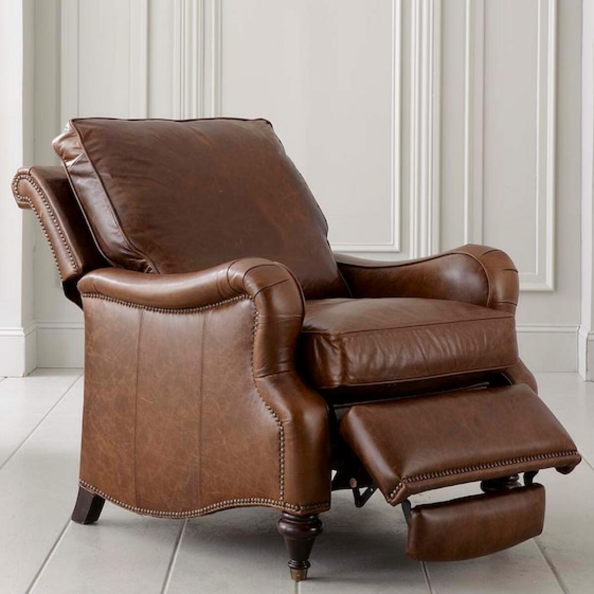 Oxford Leather Recliner Recliners Bassett Furniture 10