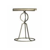 Rustic Patina Accent Table - Image 3