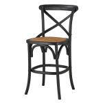 Bennett X-Back Stool 24'' (Black)