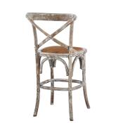 Bennett X-Back Stool 24'' (Washed White) - Image 2