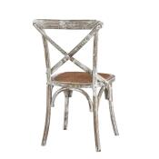 Brody X-Back Side Chair (Washed White) - Image 3
