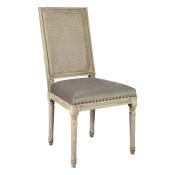 Square Maxwell Side Chair W/ Cane(Cottage White w/ Chantel Ash) Chairs & Benches Forty West Design 15 Square Maxwell Side Chair W/ Cane(Cottage White w/ Chantel Ash) Chairs & Benches Forty West Design 15