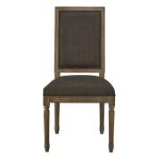 Square Maxwell Side Chair (Urban Bark) Chairs & Benches Forty West Design 17 Square Maxwell Side Chair (Urban Bark) Chairs & Benches Forty West Design 17