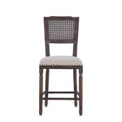 Camille Counter Stool (French Linen) - Image 3