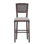 Camille Bar Stool (French Linen) - Image 3