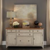 Farmhouse Reimagined Door Credenza - Image 5