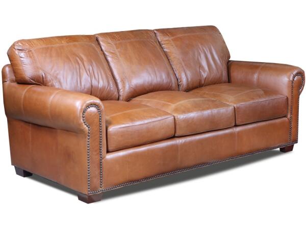 4955 Saddle Glove All Leather Sofa Sofas USA Premium Leather 9