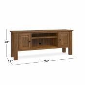 Benchmade Homestead Maple 74" Credenza Medium - Image 3