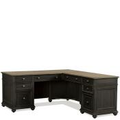 Regency L Desk and Return