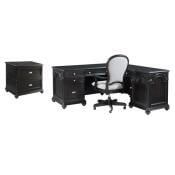 Clinton Hill Round Back Uph Desk Chair - Image 3