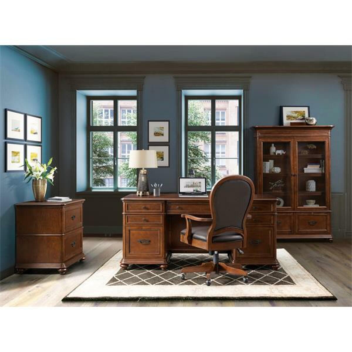 Clinton Hill Lateral File Cabinet Office Storage Riverside Furniture 15