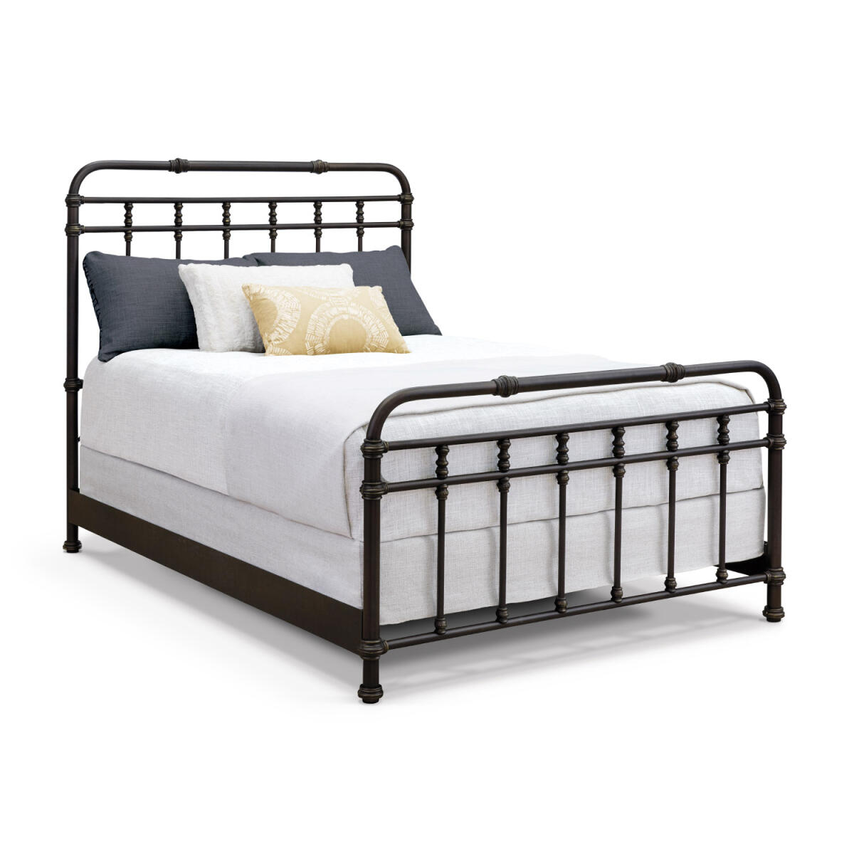 Laredo Metal Queen Bed Beds Customizable 8