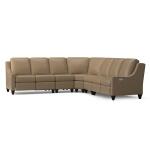 Benchmade Motion Reclining Leather L Sectional