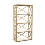 White Marble Bookshelf 20-113