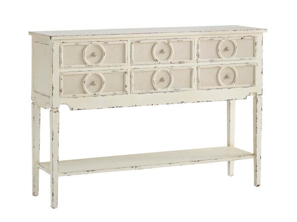 Greta Six Drawer Console Console Tables Furniture Classics