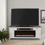 80 Inch Fireplace TV Console