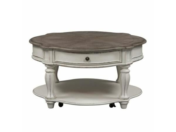 Magnolia Manor Round Cocktail Table Cocktail & Coffee Tables Liberty Furniture