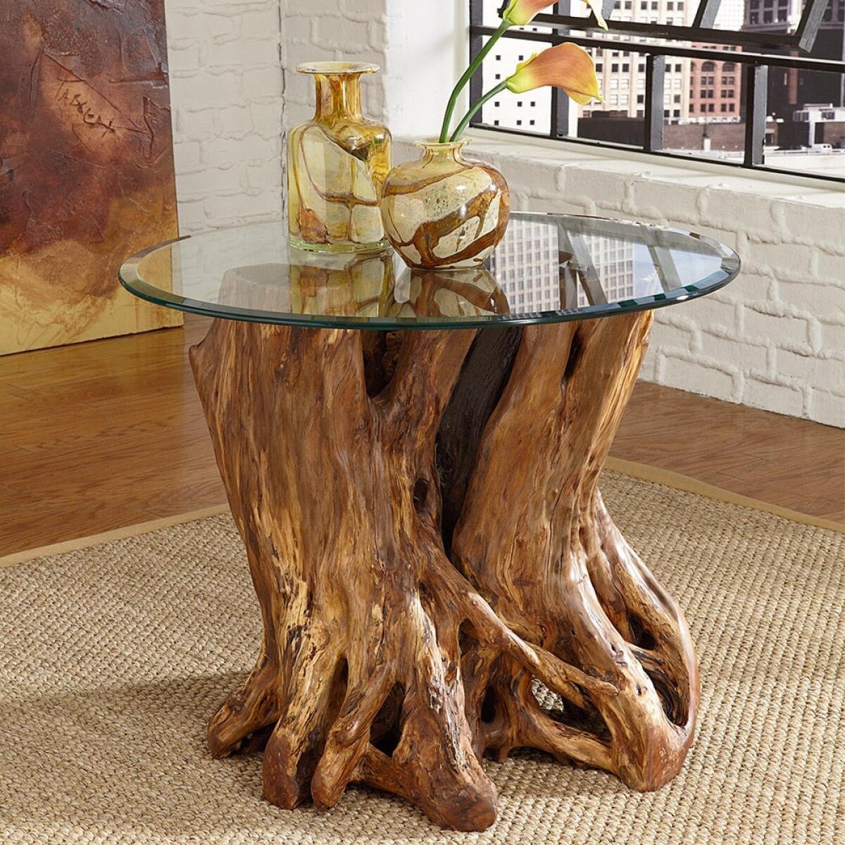 Hidden Treasures Root Ball End Table End tables La-Z-Boy 10