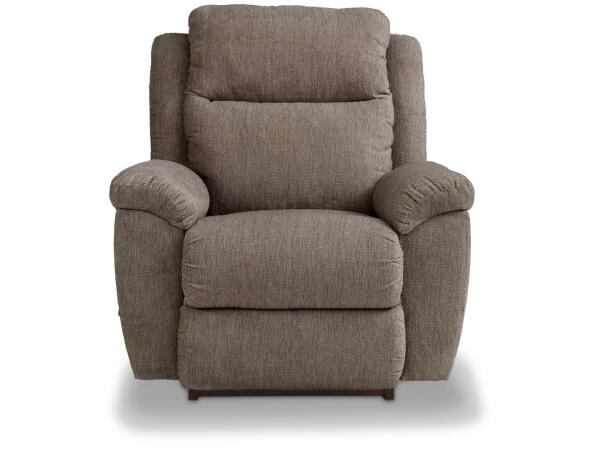 Joel Power Rocking Recliner w/ Head Rest Recliners Customizable