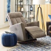 Ezra Power Rocking Recliner w/ Headrest & Lumbar - Image 2