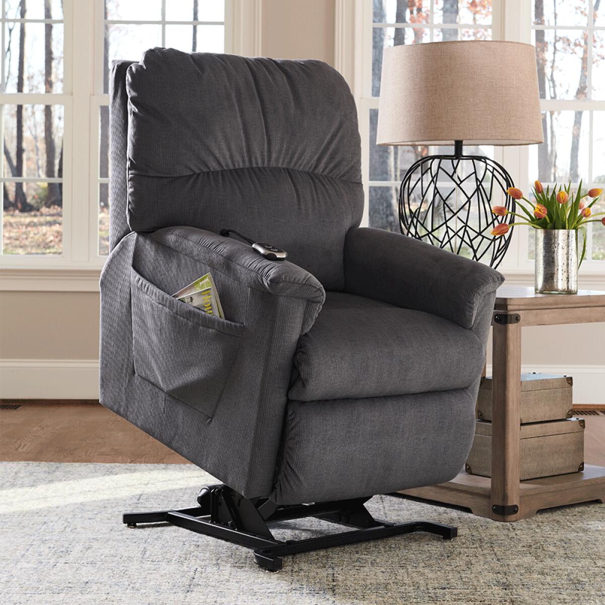 Margaret Bronze Power Lift Recliner Lift Chairs Customizable 18