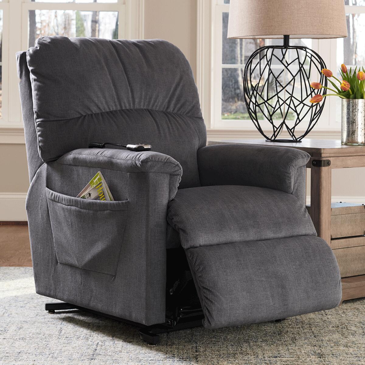 Margaret Bronze Power Lift Recliner Lift Chairs Customizable 16