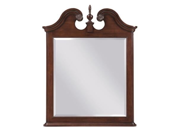 Hadleigh Vertical Pediment Mirror Mirrors La-Z-Boy